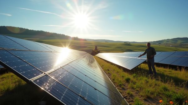 Photovoltaïque agricole : produire de l'énergie et valoriser ses terres