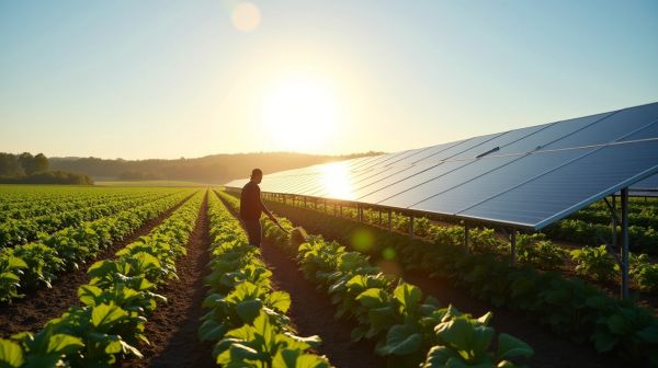 Photovoltaïque agricole : produire de l'énergie et valoriser ses terres